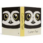 Spectacled Owl Customizable Binder