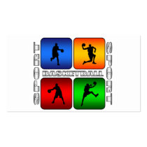 Spectacular Basketball Business Card