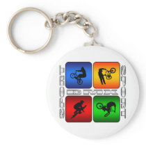 Spectacular BMX Keychain