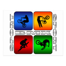 Spectacular BMX Post Card