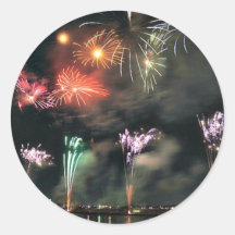 Spectacular Fireworks Stickers