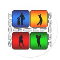 Spectacular Golf Sticker