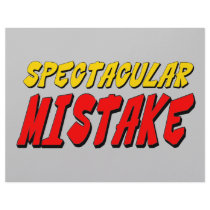 Spectacular Mistake letterhead