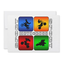 Spectacular Motocross Invitations