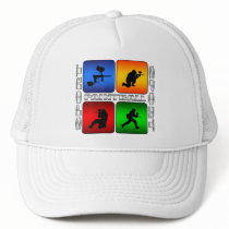 Spectacular Paintball Trucker Hats