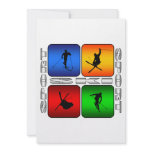 Spectacular Ski Custom Invitations