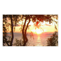 SPECTACULAR SUNSET business cards by secondwynd SPECTACULAR SUNSET business cards
