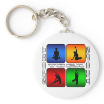 Spectacular Yoga Keychain