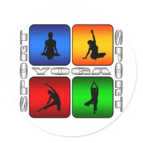 Spectacular Yoga Stickers