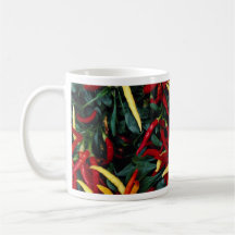 Spectacularly colored Ornamental pepper Mugs