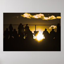 Spectator Silhouette Posters