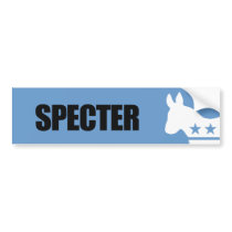 Specter for Senate bumper stickers