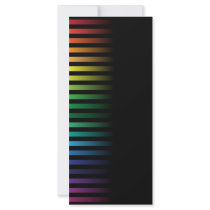 Spectral Background Custom Rack Card