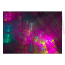 Spectral Bamboo Greeting Card