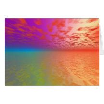 Spectral Dawn Greeting Cards