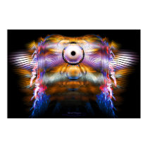 'Spectral Divergence' 080727.51.mv10  Art Print