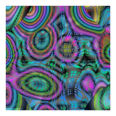 Spectral Vision 2.2b Print by abstract_3D_design