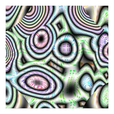 Spectral Vision 2.3 Poster by abstract_3D_design
