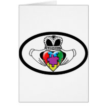 Spectrum Claddagh Card