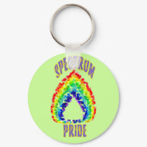 Spectrum Pride Keychain