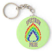 Spectrum Pride Keychain
