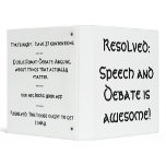 Speech and Debate Quote Binder