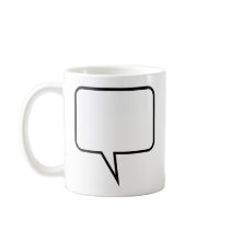 Speech Balloon Coffee Mugs