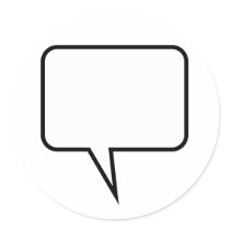 Speech Balloon Sticker