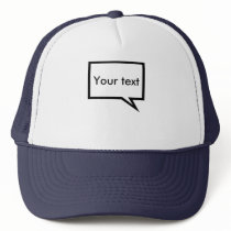 Speech bubble hats by Thinkdifferent Speech bubble hats