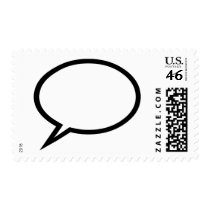 Speech bubble postage by Thinkdifferent Speech bubble postage