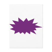 Speech bubble postcards