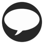 Speech Bubble Sticker