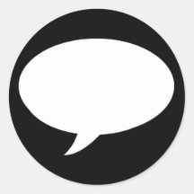 Speech Bubble Sticker
