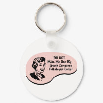 Speech-Language Pathologist Voice keychains by whatitis Speech-Language Pathologist Voice keychains