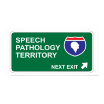 Speech Pathology Next Exit posters