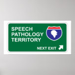 Speech Pathology Next Exit posters