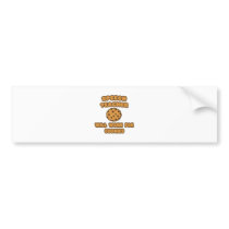 Speech Teacher  .. Will Work for Cookies bumper stickers