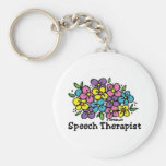 Speech Therapist Blooms1 Key Chain