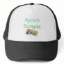 Speech Therapist hat with Angel.