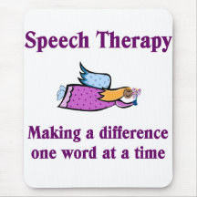 Speech Therapist Mouse Pad