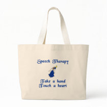 Speech Therapist Tote Bag by medicaltshirts Speech Therapist Tote Bag
