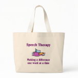 Speech Therapist Tote Bag
