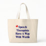 Speech Therapist Tote Bag