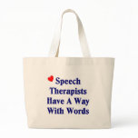 Speech Therapist Tote Bag