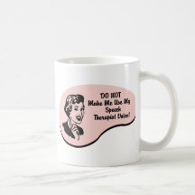 Speech Therapist Voice Mug