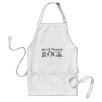 Speech Therapists Rock aprons by busybrain Speech Therapists Rock aprons