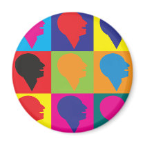 Speech Therapy Pop Art magnets by sciencewillprevail Speech Therapy Pop Art magnets