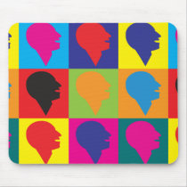 Speech Therapy Pop Art mousepads