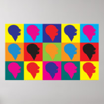 Speech Therapy Pop Art Posters