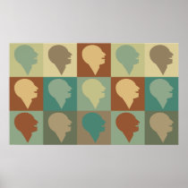 Speech Therapy Pop Art Poster